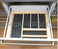 FIT Frame. Вставка без дна под столовые приборы в ящик шириной 900мм